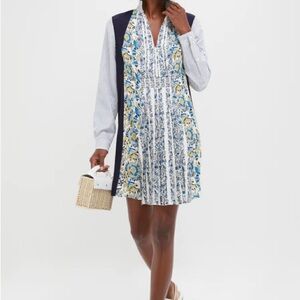 Tuckernuck Goldenrod Chintz Stripe Benji Dress size M NWT